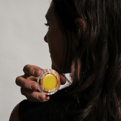 Solid Perfume in Keepsake Onyx Jar Alcohol-Free