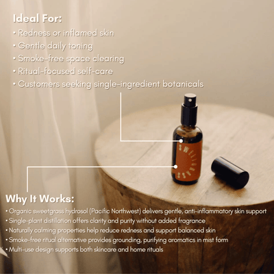 Sweetgrass Face & Room Mist